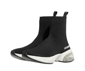 Scarpe donna Love Moschino sneaker running calza crystal TC 60 black D25MO04 JA15286G1LIYA000 35