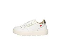 Scarpe Love Moschino sneaker in pelle bianco/ platino D25MO12 JA15144G1LJC210A 37