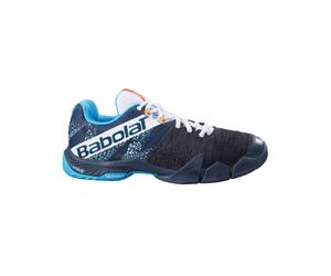 Scarpe Padel Babolat MOVEA Grey/Scuba blu, Pointure 10.5 UK