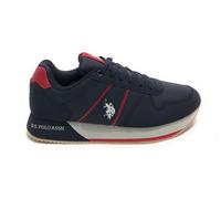 Scarpe U.S. Polo sneaker running Balbil 002 in ecopelle scamosciata dark blue U25UP06 45