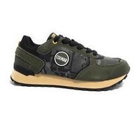 Scarpe Uomo Colmar Sneaker Travis camu 028 Pelle/Tessuto Military Green/Black/Yellow U25CO03 42