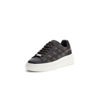 Scarpe uomo Guess sneaker Elba 4G logo in pelle brown ocre U25GU07 FMPVIBFAL12 44
