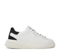 Scarpe uomo Guess sneaker Elba pelle white/ black US25GU03 FMPVIBSUE12 46