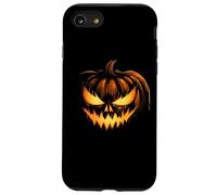 Scary Carved Pumpkin Face Jack O Lantern Halloween Costume Coque pour iPhone SE (2020) / 7/8
