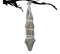 Scary Fake Corpse, Life-Size Halloween Prop with Spider Web Design, Realistic Creepy Decoration, Perfect for Garden, Lawn, Patio, Backyard, Haunted House, and Outdoor Holiday Events