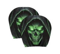 Scary Headrest Covers for Cars | 2 Pieces Halloween Ghost Seat Head Protect