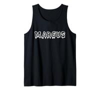 Scary Name Marcus Creepy Horror Font Débardeur