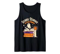Scary Stories and Cozy Nights Book Halloween for Book Débardeur