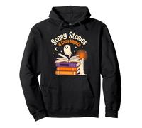 Scary Stories and Cozy Nights Book Halloween for Book Sweat à Capuche