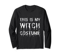 Scary This is My Witch Costume Halloween Manche Longue
