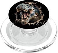 Scary TRex Support mural pour téléphone Motif dinosaure PopSockets PopGrip pour MagSafe