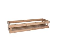 Inde Boîte de rangement en bambou 53 x 16,2 x 10 cm (3 unités)