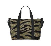 SCAUA Haunted Mansion Sac à main pour voyage, sport, gym, voyage, sac à bandoulière pour homme et femme, Tiger Stripe Camo, Taille unique