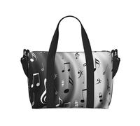 SCAUA Sac à main à motif dinosaure pour voyage, sac de sport, sac de voyage, sac de voyage à bandoulière pour homme et femme, Music, Taille unique