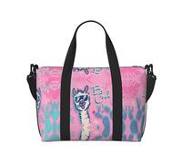 SCAUA Sacs à main chauve-souris d'Halloween pour voyage, sac de sport, sac de voyage, sac de voyage à bandoulière pour homme et femme, Cool Liama, Taille unique
