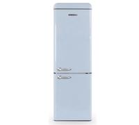SCB300VBL-SCHNEIDER Réfrigérateur combiné vintage 304L bleu 189cm 39dB clE