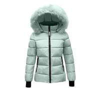 SCBFDI Veste Doudoune Femme Gala Plage Grande Manche Longue Basic Colorée | Cintree Coupe-Vent
