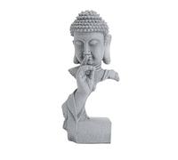 SCBOY Figurine Bouddha Style Zen décorative Créez Une atmosphère Bouddha spirituelle Utilisable pour Statue Decoration Interieur Bouddha Exterieur Jardin etc(A)