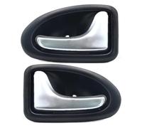 SCBSTKBGGW poignées de porte intérieure Pour Scenic I 1999-2003 Poignée Porte Intérieure Gauche Droite Tirez Garniture Intérieure Passager Avant Arrière(Silver Pair)
