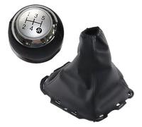 SCBSTKBGGW Pour Toyota Pour Avensis III T27 2008-2015 5 6 Vitesses Pommeau Levier Vitesse Voiture Soufflet Couvercle Coffre Pommeau Vitesse(5 speed sliver set)