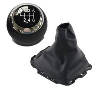 SCBSTKBGGW Pour Toyota Pour Avensis III T27 2008-2015 5 6 Vitesses Pommeau Levier Vitesse Voiture Soufflet Couvercle Coffre Pommeau Vitesse(6 speed black set)