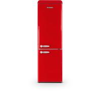 SCCB250VR-SCHNEIDER Réfrigérateur combiné pose libre rouge 249L clE froid statique