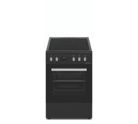 SCCV53B-SCHNEIDER Cuisinière vitrocéramique 50 cm 3 foyers radiants et 3 boutons d'allumage, 52L Convection naturelle, cataly...