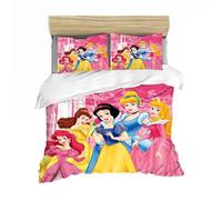 SCD-1403 Parure de lit princesse raiponce ensemble de literie princesse Prince Disney housse de couette taies d'o Taille:240*220cm
