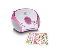 SCD-24PK kids - Radio portable avec lecteur CD - Rose
