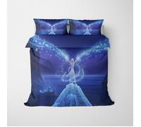 SCD-2638 Parure de lit Disney Anna Elsa pour enfants adultes ensemble de literie reine des neiges 2 housse de cou Taille:200*200cm