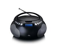 Lenco Radio et lecteur CD/MP3 portable SCD-331BK – USB, Bluetooth – Batterie ou secteur