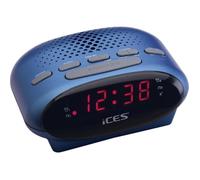 SCD-42 Lenco, radio-réveil, ondes ultra courtes (FM), bleu