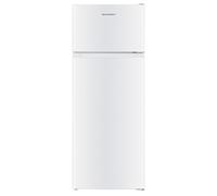Schneider SCDD206H-WE - Réfrigérateur double porte 206L Blanc