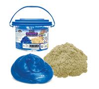 Sceau 2 en 1 : sable et slime bleu TU