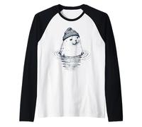 Sceau avec Capuchon Sceau Maritime, Nordique Manche Raglan