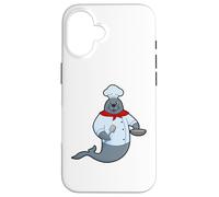 Sceau Cuisiner Toque de Chef Casserole Coque pour iPhone 16