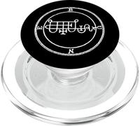 Sceau de Bune Sigil Talisman Demon Circle PopSockets PopGrip pour MagSafe