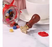 Sceau De Cire 3d Rétro Joyeux Anniversaire, Artisanat Scrapbooking En Bois, Décoration Pour La Maison, Fête De Mariage