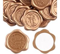 Sceau de Cire Autocollants Lot de 30 autocollants à la cire « Ouvrez-moi » avec des mots d'amour, for invitations mariage et emballages cadeaux(Style 06)