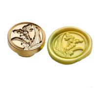 Sceau de cire classique pour mariage et événement, idéal pour invitations, enveloppes, scrapbooking (E)