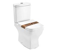 Sceau de garantie WC écologique parfumé. Papier 100 % recyclable - Peut être jeté dans les WC. 55 x 5 cm | 1000 pièces par boîte | Papier écologique avec message en plusieurs langues.