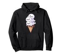 Sceau de Glace drôle Phoque Kawaii Sweat à Capuche