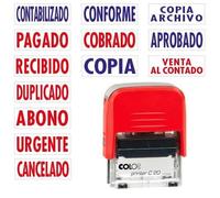 Sceau De La Formule De L'imprimante Entinaje Chargé Colop