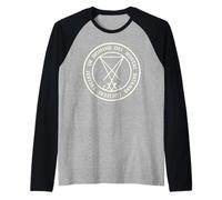 Sceau de Lucifer Wicca Satan Diable Enfer Sorcellerie Manche Raglan