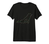 Sceau de Noël Lumineux Amusant et Mignon Animal de Noël T-Shirt Haut de Gamme