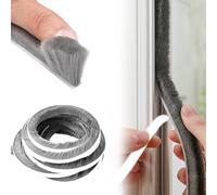 Sceau de porte météo Sceau de porte 33 pi Anti-collision efficace mépris avec auto-adhésif pour réduire le bruit et le joint brosse à à eau s'adapter la plupart des fenêtres la voiture.