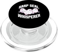 Sceau du Groenland Whisperer - Design Mignon - Trio de phoques PopSockets PopGrip pour MagSafe