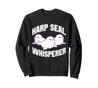 Sceau du Groenland Whisperer - Design Mignon - Trio de phoques Sweatshirt