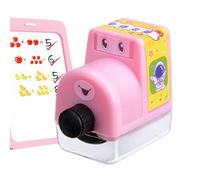 Sceau Numérique À Rouleau - 6x3x4,5 Centimètres, Équipement De Calcul Rotatif Intelligent, Équipement Logique des Nombres Primaires | Cadeau De Vacances Interaction pour Élève Tuteur Croissanc