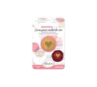 Sceau pour cachet de cire - Coeur - 20 mm